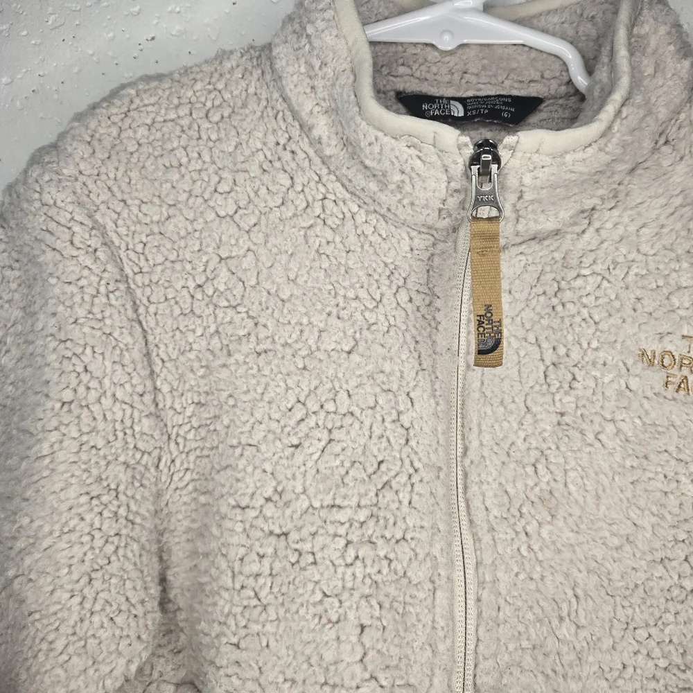 The North Face Cream Campshire  Fleece Jacket